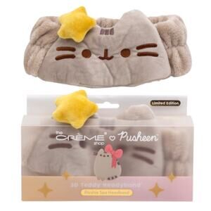 Creme X Pusheen 3D Teddy Headyband Head Band Spa NEW